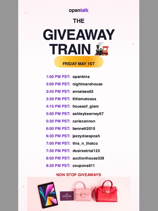 Other - The GIVEAWAY Raid Train | Thursday April 30th | 1:30PM PST
